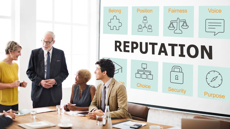 estrategia cooperacion empresarial concepto reputación